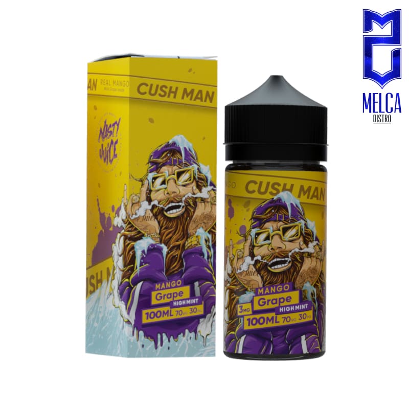 Nasty Cush Man Grape High Mint 100ml - E-Liquids