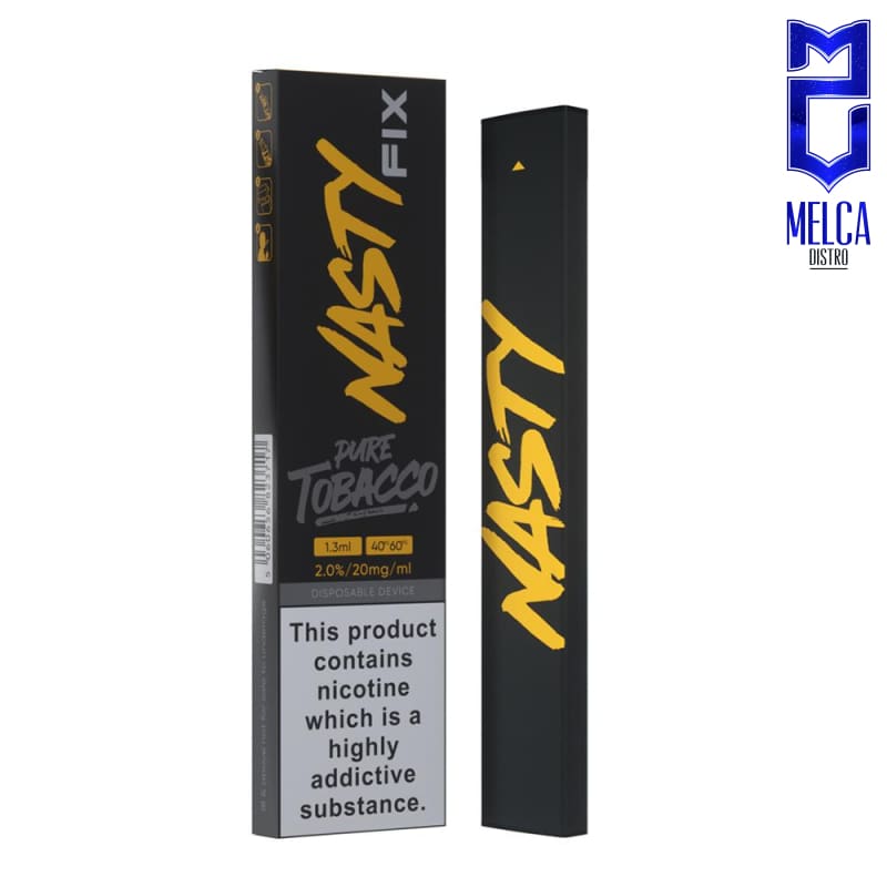Nasty Fix - Pure Tobacco 50MG - Disposables