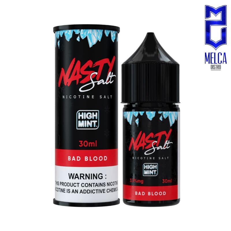 Nasty Salt High Mint Bad Blood 30ml - E-Liquids