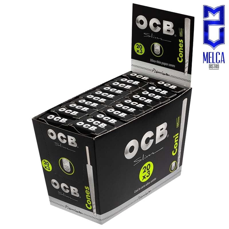 OCB CONOS SLIM - PREMIUM SLIM 20 PACKS DE 3 UNDS - ROLLING PAPER