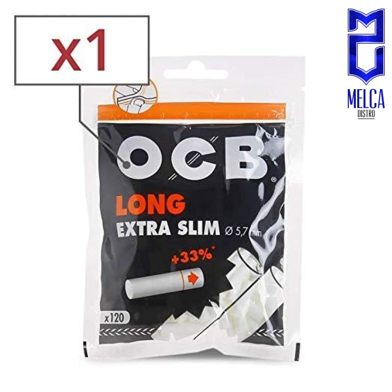 OCB FILTROS - LONG EXTRA SLIM CAJA 50 BOLSAS