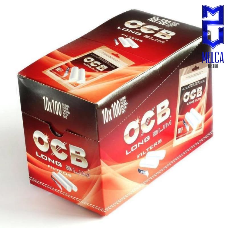 OCB FILTROS - SLIM LONG CAJA 10 BOLSAS
