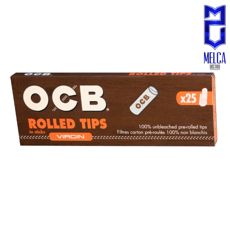 OCB FILTROS - VIRGIN PRE-ROLLED CAJA 20 ESTUCHES