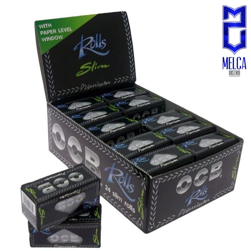 OCB PAPEL PREMIUM - SLIM CAJA 24 ROLLOS