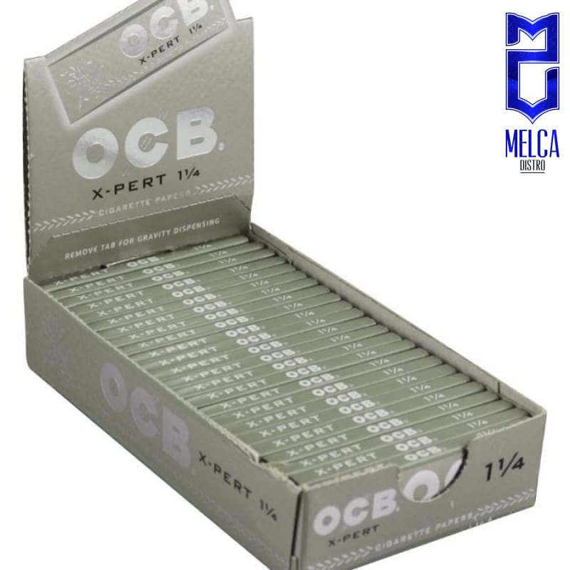OCB PAPEL X-PERT - 1.1/4 CAJA 25 LIBRITOS