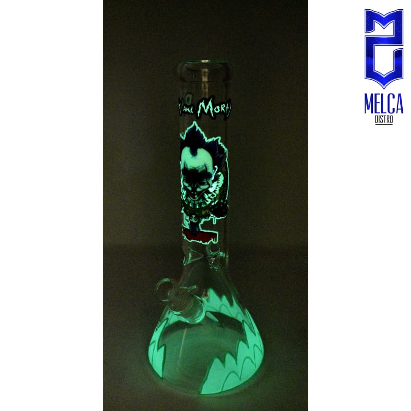 Pipa Cristal Fluorescent Erlenmeyer - SMOKING PIPES