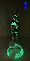 Pipa Cristal Fluorescent Erlenmeyer - SMOKING PIPES