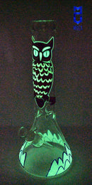 Pipa Cristal Fluorescent Erlenmeyer - SMOKING PIPES