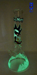 Pipa Cristal Fluorescent Erlenmeyer - SMOKING PIPES