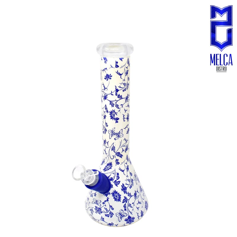 Pipa Cristal + Silicona Erlenmeyer - SMOKING PIPES