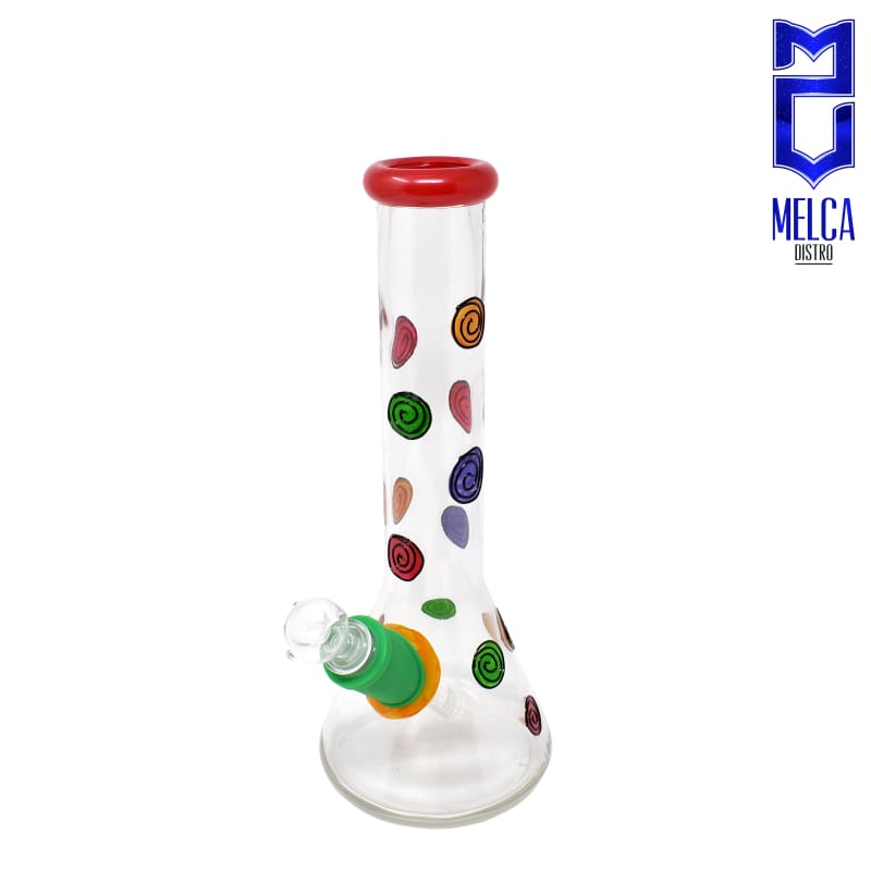 Pipa Cristal + Silicona Erlenmeyer - SMOKING PIPES