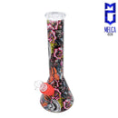 Pipa Cristal + Silicona Erlenmeyer - SMOKING PIPES