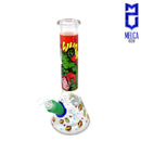 Pipa Cristal + Silicona Erlenmeyer - SMOKING PIPES