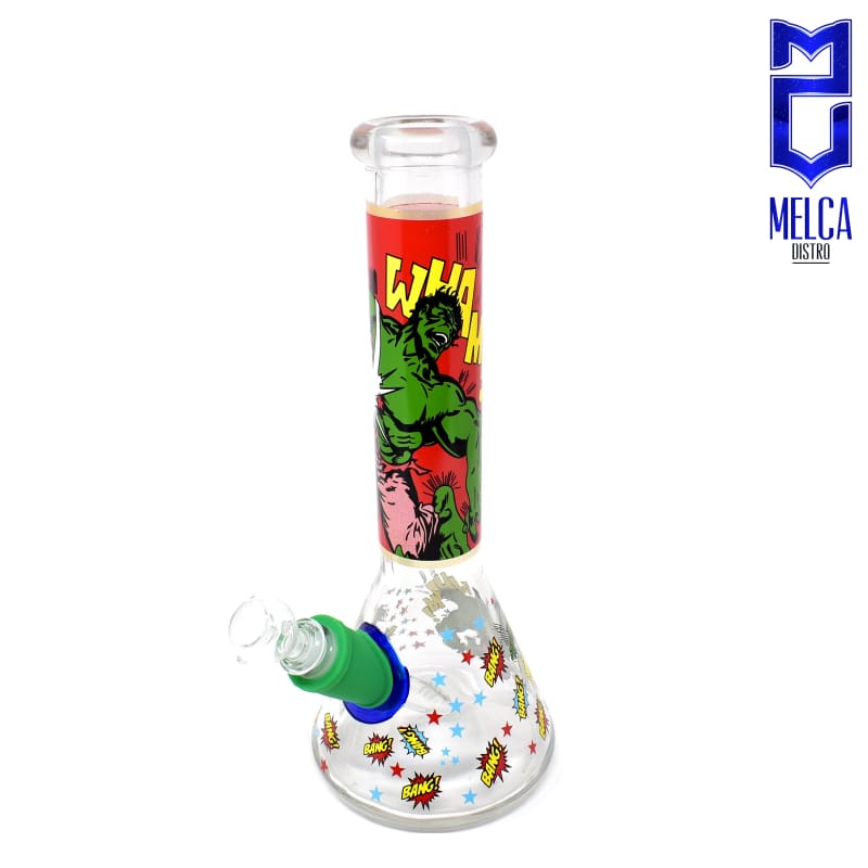 Pipa Cristal + Silicona Erlenmeyer - SMOKING PIPES