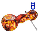 Pipa Silicona P-162 11*3.4*4cm - SMOKING PIPES