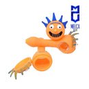 Pipa Silicona P-33 12.6*6.1cm - RICK ORANGE 4566-356 - SMOKING PIPES