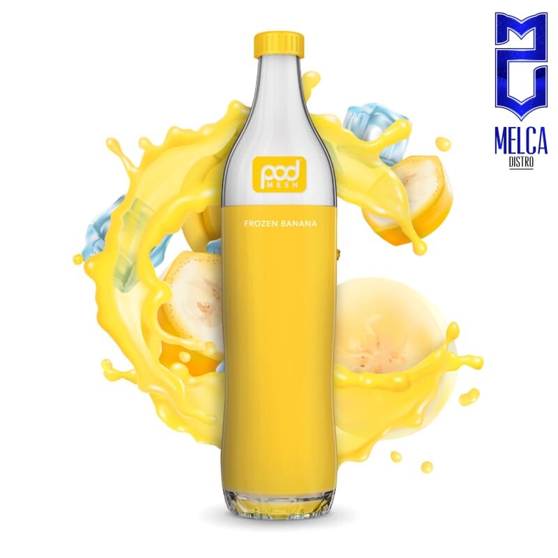 Pod Juice Flo - 4000 Puffs - Frozen Banana 55MG - Disposables