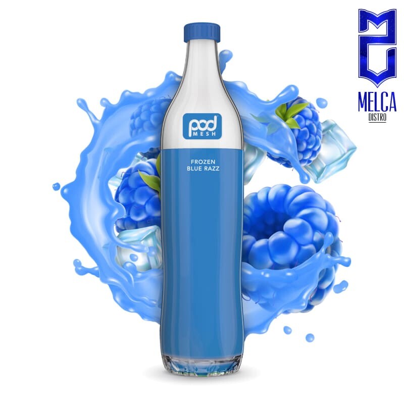 Pod Juice Flo - 4000 Puffs - Frozen Blue Razz 55MG - Disposables
