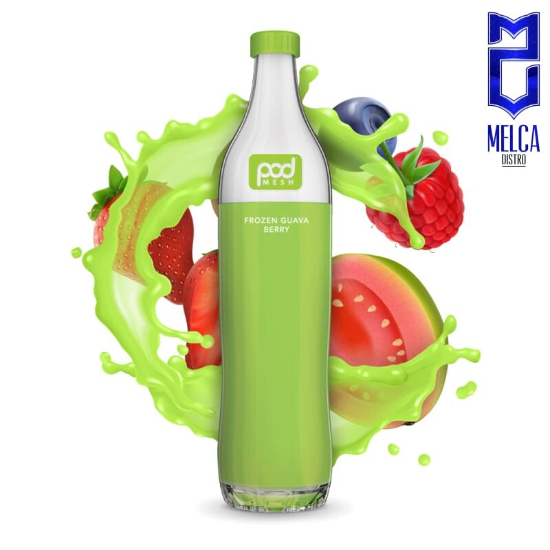 Pod Juice Flo - 4000 Puffs - Frozen Guava Berry 55MG - Disposables