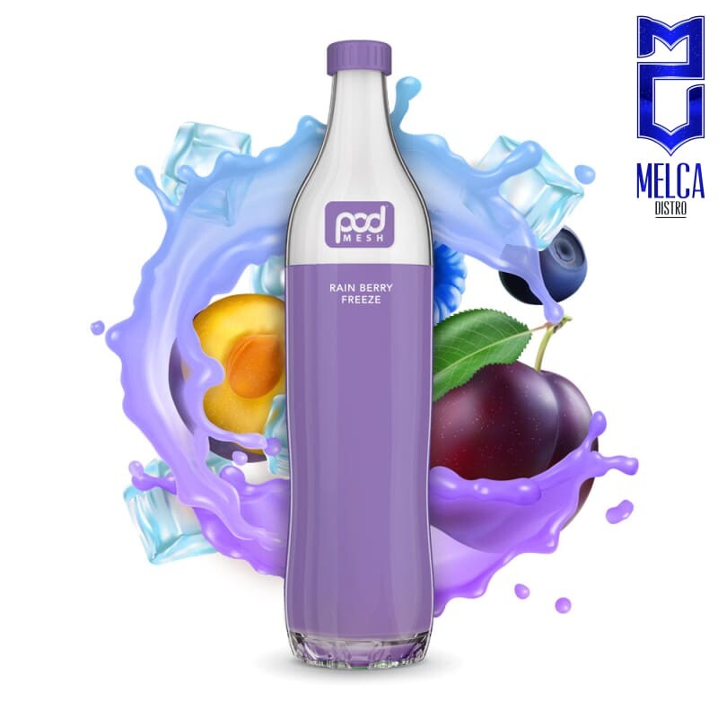 Pod Juice Flo - 4000 Puffs - Rain Berry Freeze 55MG - Disposables