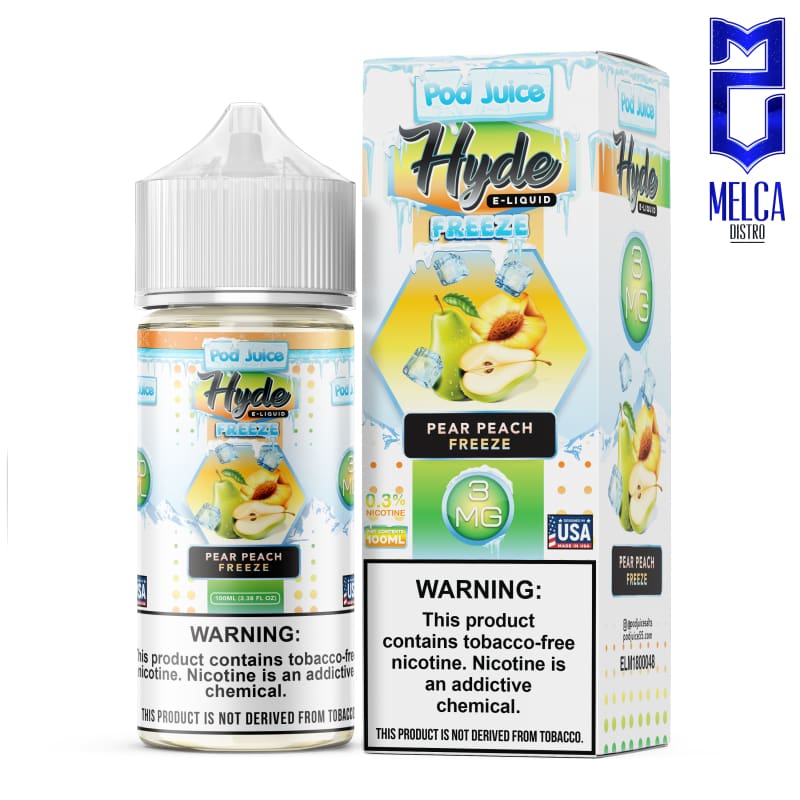Pod Juice Peach Pear Freeze 100mL - E-Liquids