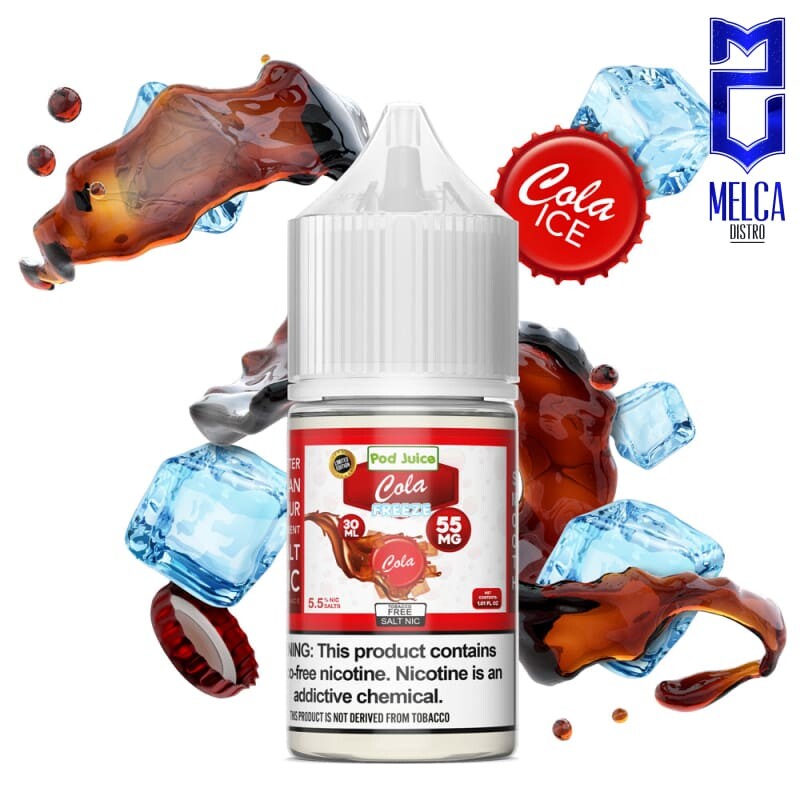 Pod Juice Salt Cola Freeze 30mL - 55MG - E-Liquids