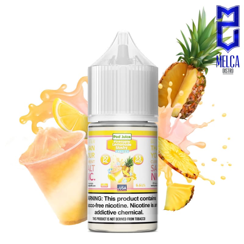 Pod Juice Salt Pineapple Lemonade Slushy Freeze 30mL - 55MG - E-Liquids