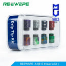 Reewape Drip Tip Kits 8 in 1 - 810 Resin A1 - Drip Tips