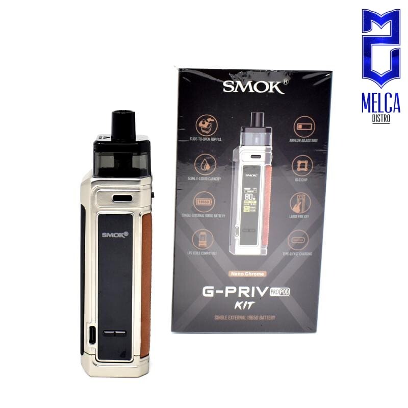 Smok G-PRIV PRO Pod Kit - Nano Chrome - Starter Kits