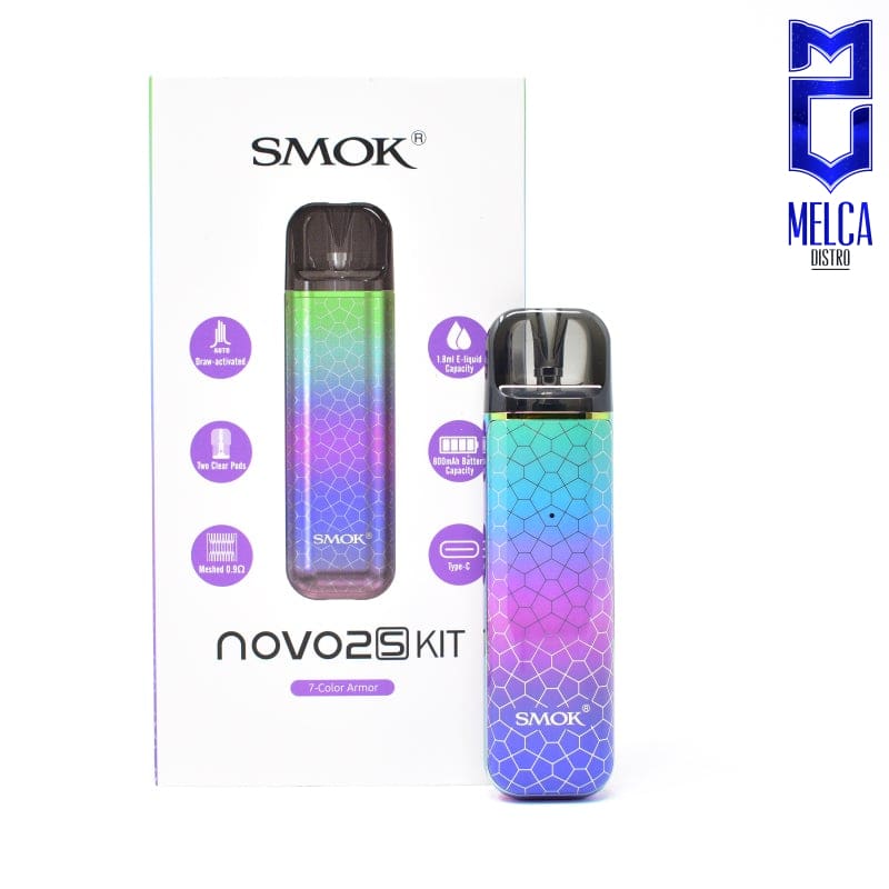 Smok Novo 2S Kit - 7-Color Armor - Starter Kits