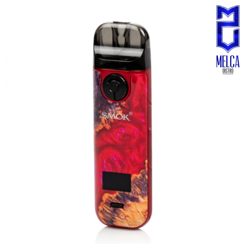 Smok Novo 4 Kit - Red Stabilizing Wood - Starter Kits