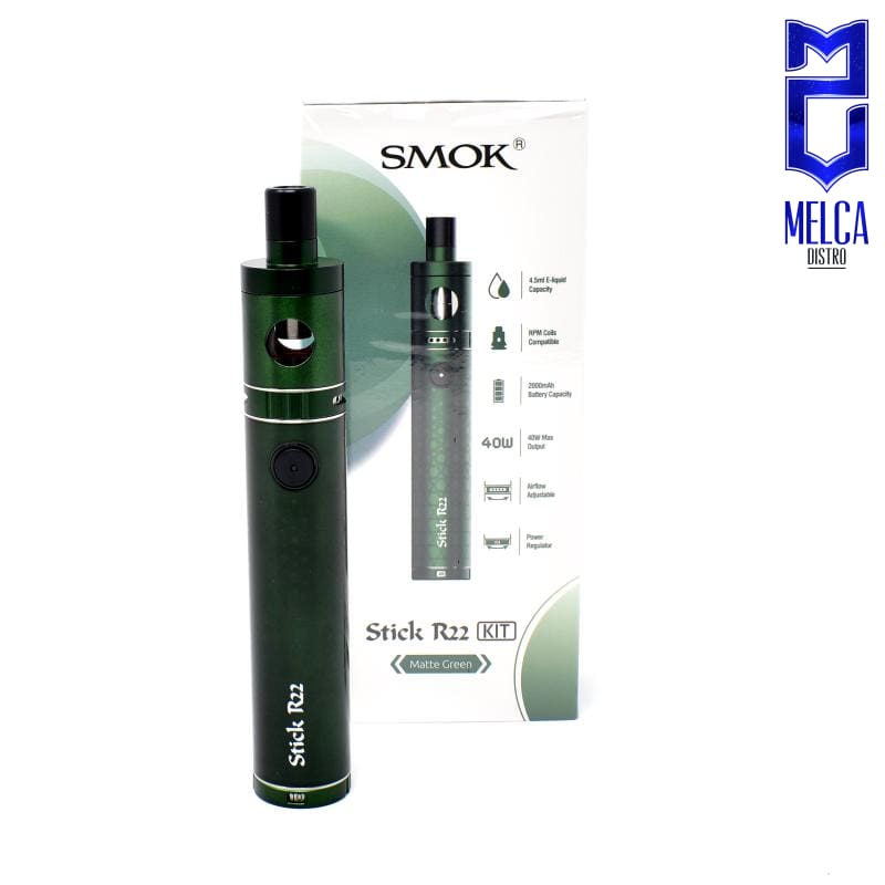 Smok Stick R22 Kit - Matte Green - Starter Kits