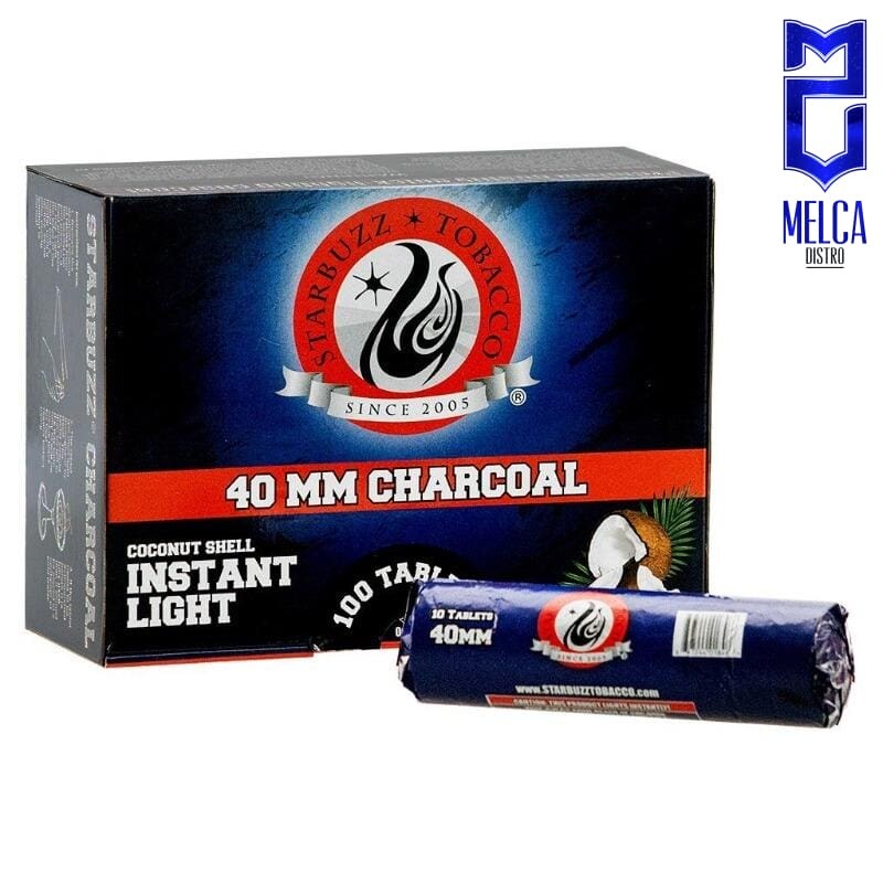Starbuzz Charcoal Quick Ignition 40mm - CARBON