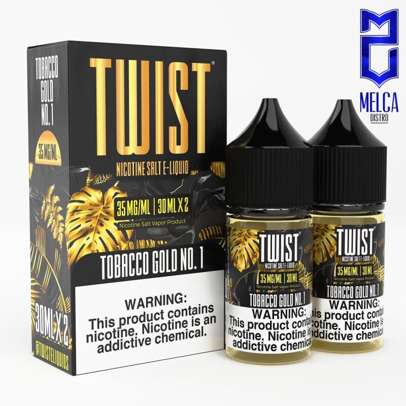 Twist Salt Tobacco Gold No.1 30ml - E-Liquids