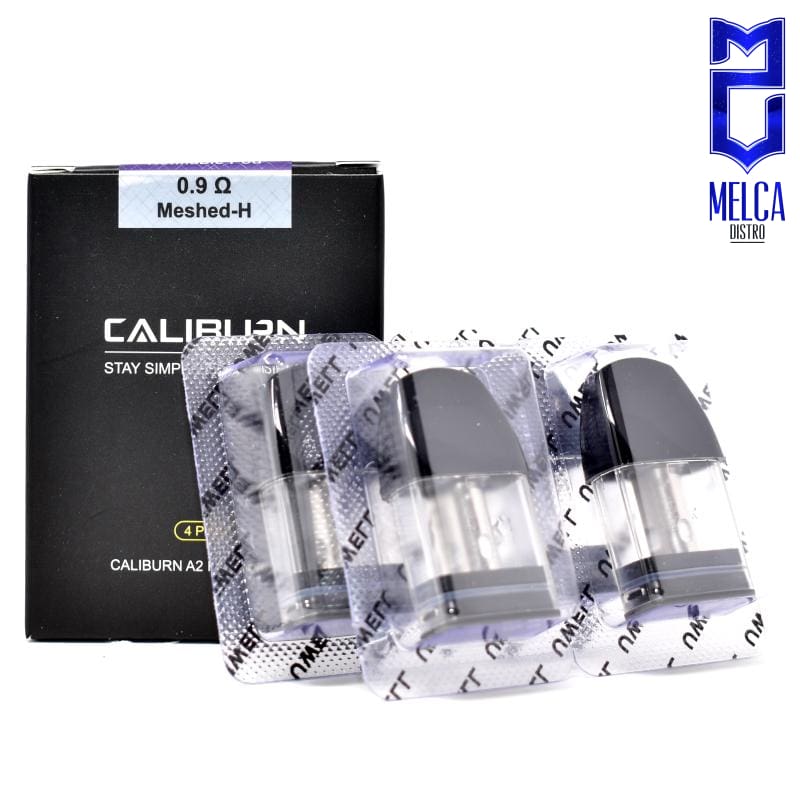 Uwell Caliburn A2 Pods 4-Pack - 0.9Ω - Coils