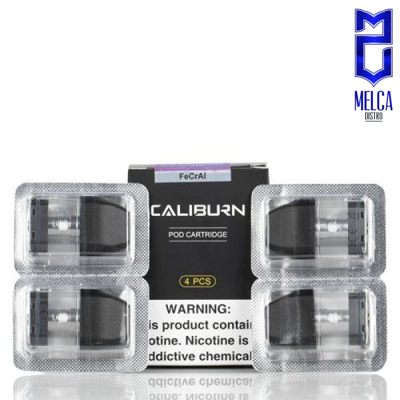Uwell Caliburn Pod Cartridge (4Pack) - 1.4ohm - Coils