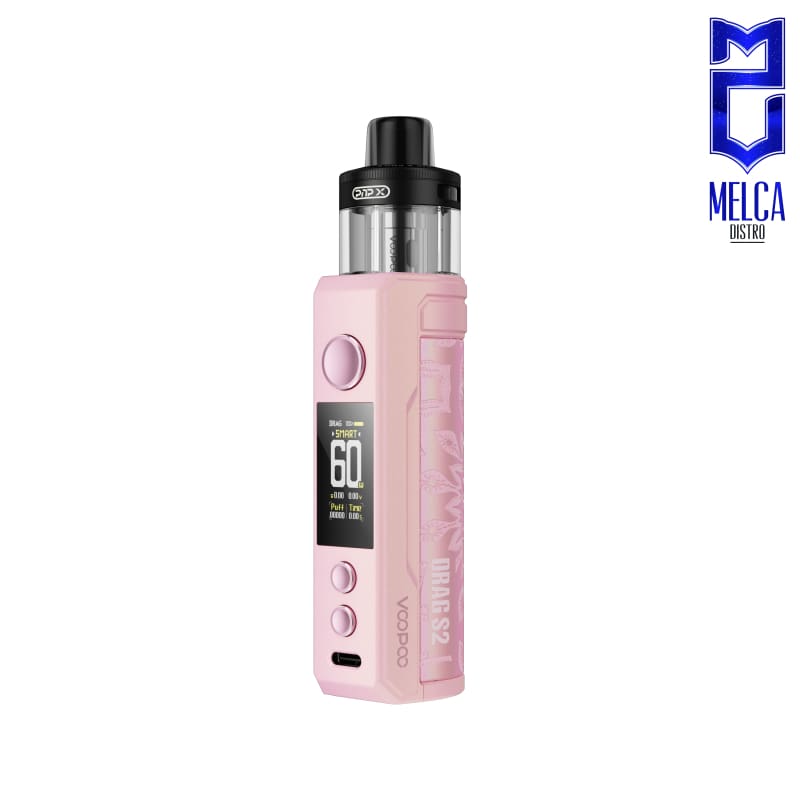 Voopoo Drag S2 Kit - Glow Pink - Starter Kits