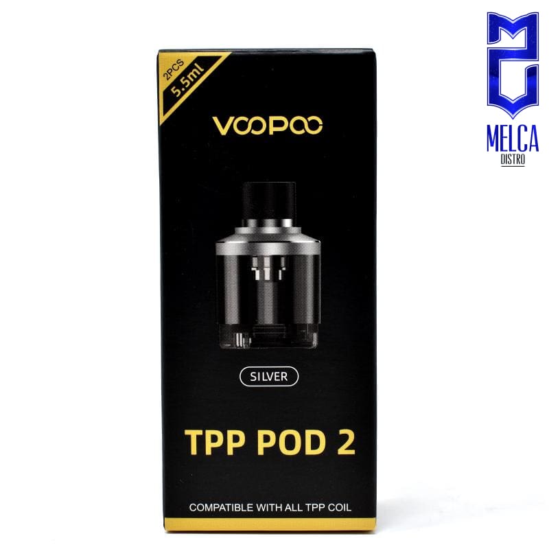 Voopoo TPP 2 Pods 2-Pack - Silver - Coils