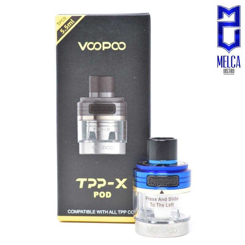 Voopoo TPP X Replacement Pod - Blue - Coils