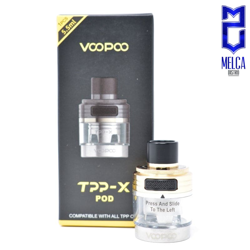 Voopoo TPP X Replacement Pod - Gold - Coils