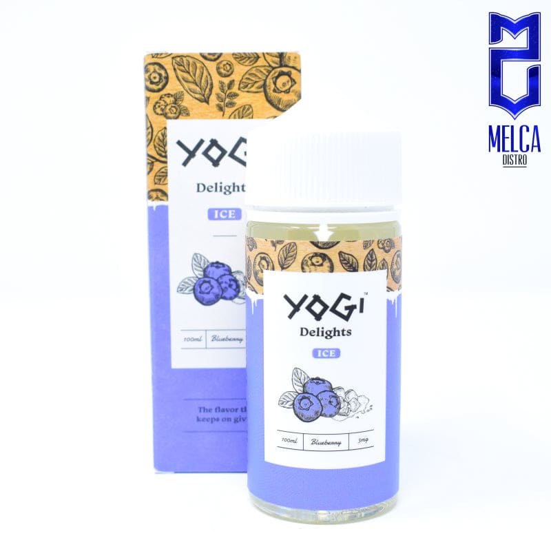 Yogi Delights Blueberry Ice 100mL - 0MG - E-Liquids