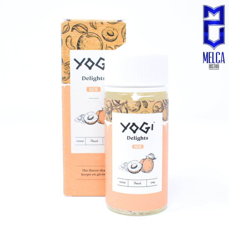 Yogi Delights Peach Ice 100mL - 0MG - E-Liquids