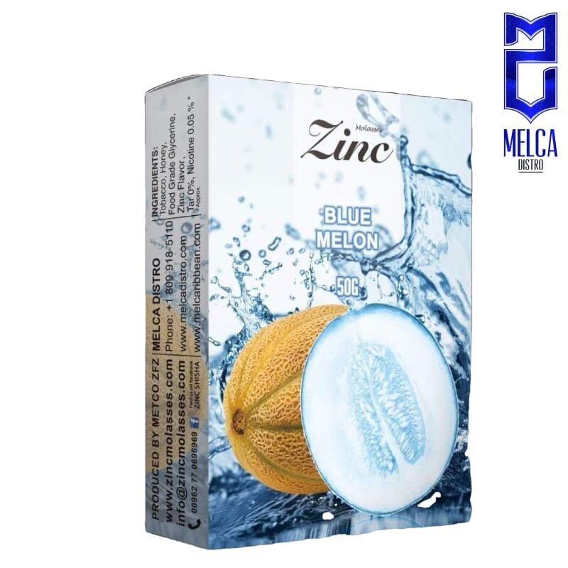 Zinc Blue Melon - 10x50g - HOOKAH TOBACCO