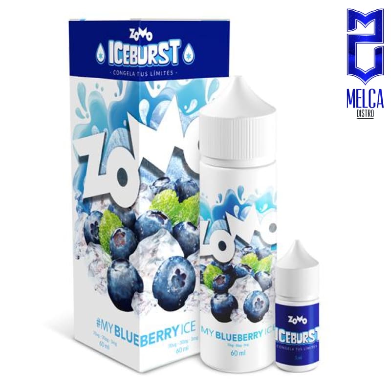 Zomo Blueberry Ice 60mL - 3MG - E-Liquids