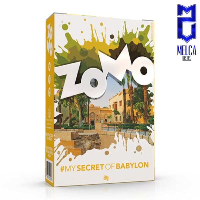ZOMO SECRETS OF BABYLON - 10x50g - HOOKAH TOBACCO
