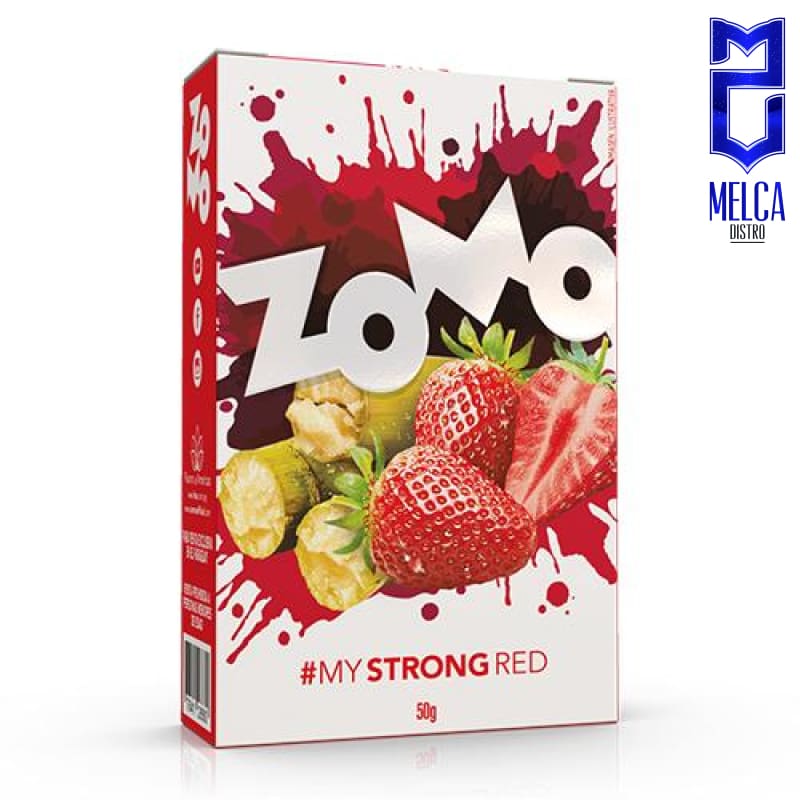 ZOMO STRONG RED - 10x50g - HOOKAH TOBACCO