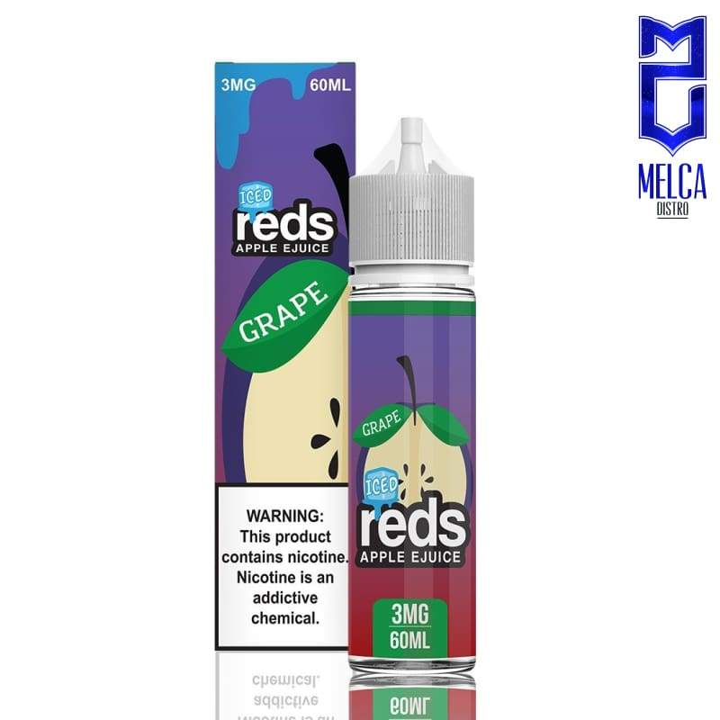 Reds Grape ICED 60ml - 3MG - E-Liquids