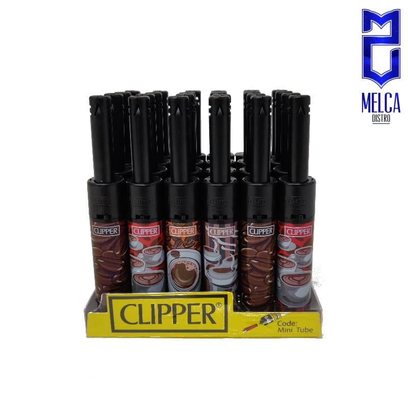 Clipper Lighter Minitube Coffee 24 Units - Lighters