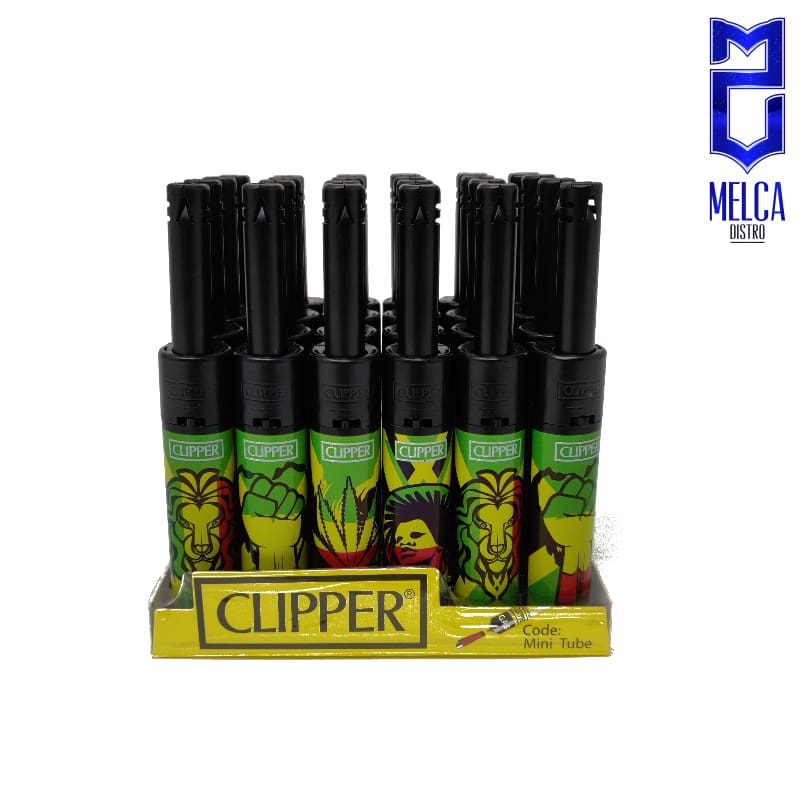 Clipper Lighter Minitube Jamaica 24 Units - Lighters