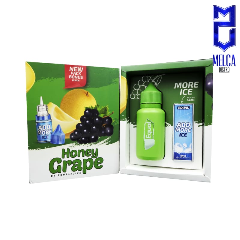 Equal Honeygrape 60ml + Add More Ice 10ml - E-Liquids